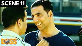 Boss  बॉस  Scene 4  Boss Ki Entry  Akshay Kumars Entry  Action Scene  Viacom18 Studios [upl. by Adnuhsal42]