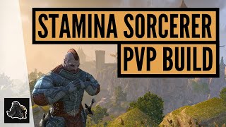 Elder Scrolls Online Stamina Sorcerer PvP Build Update 39 [upl. by Dilahk]