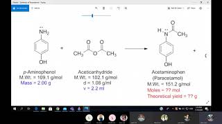 Experiment 1 Synthesis of Paracetamol  Section 4 [upl. by Akimat]