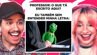 isso só acontece na escola kkkkk  Desafio Da Semana [upl. by Atnad]