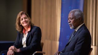 Kofi Annan In Conversation with Ngaire Woods [upl. by Kumar]