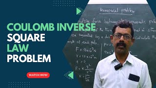 Coulomb Inverse Square Law Problems  Physics  Winnerspad [upl. by Eiddam]