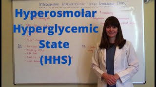 Hyperosmolar Hyperglycemic StateSyndrome HHS [upl. by Ahcurb]