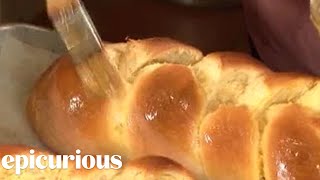 How to Make Italian Easter Bread  Epicurious [upl. by Enilrad176]