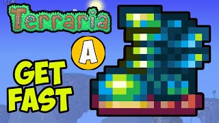 Terraria how to get Terraspark Boots EASY  Terraria how to craft Terraspark Boots in 1449 [upl. by Nauqan]