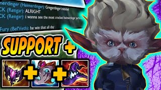 When the Heimerdinger support goes beast mode [upl. by Gratt]