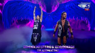 Dominik Mysterio amp JD McDonagh Entrance  WWE SmackDown February 23 2024 [upl. by Ailehpo]