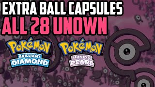 The Secret Chamber of Solaceon Ruins Unlock more Ball Capsules  BDSP [upl. by Wallinga757]