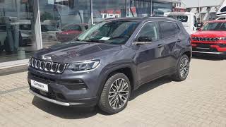 Jeep Compass MY2022 13T4 150HP AT6 Limited  679 Graphite Grey Metallic  AutoSiena Oradea [upl. by Doownil]