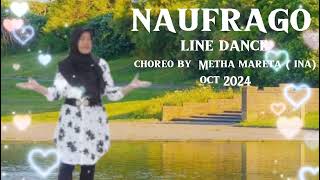 NAUFRAGO  LINE DANCE  CHOREO BY METHA MARETA  INA [upl. by Lucas]