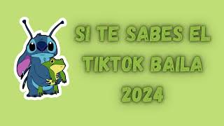 Si te sabes el TikTok baila versión 2024 [upl. by Perretta329]