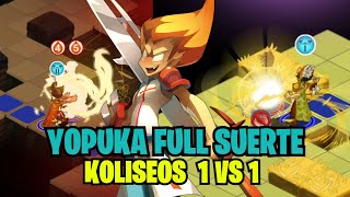 DOFUS 269 YOPUKA DE FULL SUERTE KOLISEOS 1 VS 1 YOPUKBAL EL YOPUKA DE LOS ESCUDOS Y EL DESGASTE [upl. by Jewelle]