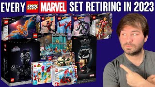 Marvel Lego SETS You Never Knew Were Retiring in 2024 [upl. by Sibilla]