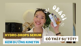 OBAGI  SERUM VÀ KEM DƯỠNG PHỤC HỒI  Khen chê rõ ràng có dẫn chứng [upl. by Yaeger]