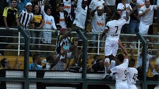 Santos 4 x 2 Linense  GOLS  Paulistão 2015 010315 [upl. by Noelani812]