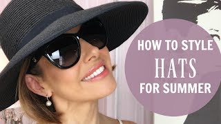 HOW TO STYLE A HAT FOR THE SUMMER [upl. by Tresa]