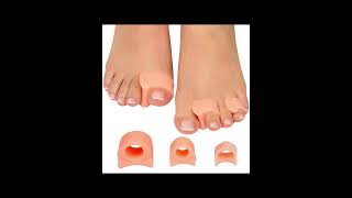 Hallux Valgus Bunion Corrector SkinWhiteTransparent Color Toe Separator Bunion Corrector [upl. by Firahs]