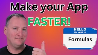 Better Performance with Less Effort Use Power Apps Named Formulas [upl. by Bannerman512]