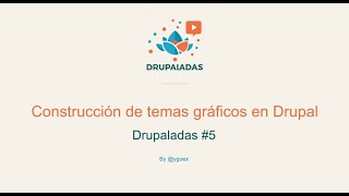 Drupaladas  Capítulo 6 Construcción de temas gráficos en Drupal [upl. by Itsirc]