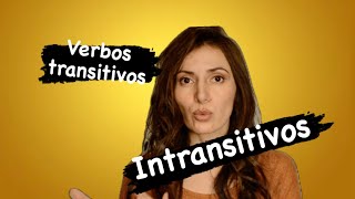 Verbos transitivos Intransitivos en inglés [upl. by Remat]