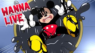 IM NOT A MONSTER  FRIDAY NIGHT FUNKIN VS MICKEY MOUSE EXE PART 1  FERA ANIMATIONS [upl. by Nauqe]