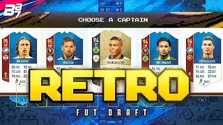 INSANE RETRO FIFA 18 WORLD CUP MODE DRAFT CHALLENGE  FIFA ULTIMATE TEAM [upl. by Suhpoelc95]