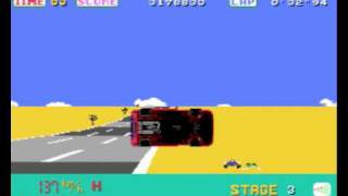 Outrun EGAVGA  MSDOS [upl. by Riane]