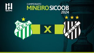 Campeonato Mineiro 2024 Uberlândia x Democrata GV  3ª Rodada [upl. by Nolrac]