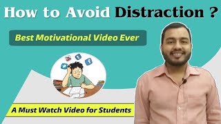 How to Avoid Distraction  A Must Watch Video for all Students  by Physics Wallah [upl. by Annovad]