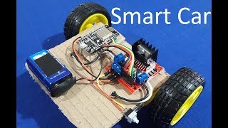 Como Hacer Smart Car Arduino Inalambrico Casero Facil Esp 8266 NodeMCU ESP8266 ESP12E [upl. by Loggins]