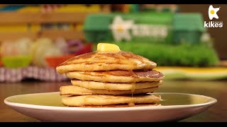 PANCAKES l Recetas Huevos Kikes [upl. by Olia]