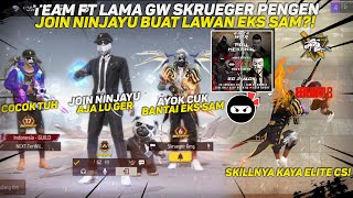 DENGER EKS SAM JOIN ANTIBAN TIM LAMA GW SKRUEGER PENGEN JOIN NINJAYU BUAT LAWAN EKS SAM [upl. by Ichabod478]