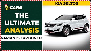 2021 Kia Seltos Petrol Variants Explained  HTE HTK HTK HTX GTX GTX X Line  Dec 2021 [upl. by Ebberta]