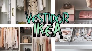 ¿COMO HACER TU PROPIO VESTIDOR  IKEA TOUR  IDEAS ¿Por donde empezar [upl. by Nomihs]