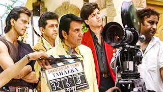 Shooting Of Tahalka 1992  Dharmendra Aditya Pancholi Naseeruddin Shah [upl. by Ahsuas]