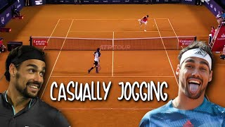 Fabio Fognini Being Casually Brilliant For 10 Minutes [upl. by Zielsdorf]