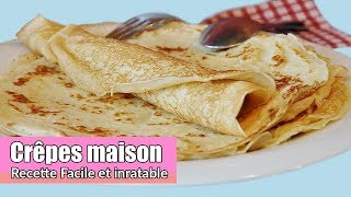 Recette de crêpes pas comme les autres facile rapide et inratable [upl. by Llatsyrc630]