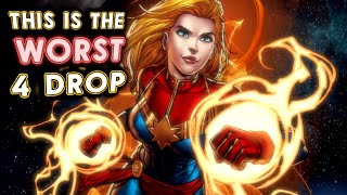 🤏 If CAPTAIN MARVEL uses her ability  The Video ENDS 🔸 Not Captain Marvel Snap Card Game [upl. by Ardnuasak]