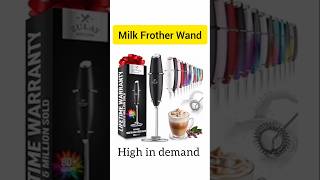 Handheld drink mixer  coffee maker  kitchen gadgets  Amazon [upl. by Eevets]