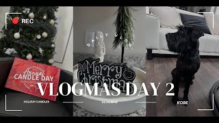 VLOGMAS HOLIDAY CANDLE MUST HAVESBATH amp BODY WORKS ANNUAL SALEKOBE WENT BACK JET BLACK [upl. by Ajssatsan44]