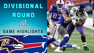 Ravens vs Bills Divisional Round Highlights  NFL 2020 Playoffs [upl. by Seaden366]