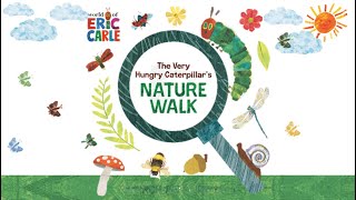 INTERACTIVE FIND ME BOOK The Very Hungry Caterpillars Nature Walk  Eric Carle [upl. by Maleeny]