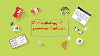 Histopathology of periodontal abscess abscess histopathology Periodontics [upl. by Nirehtac]