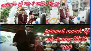 The farewell march of MRamp Miss ERIS 2019 amp coronation of Mr amp Miss 2023 Lovable Mae Vlog [upl. by Dash]