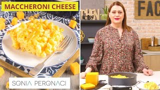 Maccheroni cheese pasta al forno americana con formaggio filante [upl. by Ahsenroc]