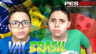 A REVANCHE BRASIL x ALEMANHA PES 2017 – BRASIL RUMO AO HEXA [upl. by Margalo589]