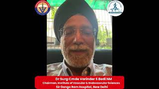 Dr Surg Cmde Varinder S Bedi NM  VSI  Walkathon 4 AUG 2024 [upl. by Haldas926]