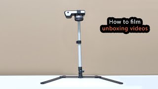 How To Film Unboxing Videos  Limostudio 17quot Mini Tripod  Filmmaking Today [upl. by Sucramed]