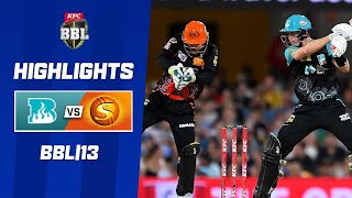 Brisbane Heat v Perth Scorchers  BBL13 [upl. by Arotak]