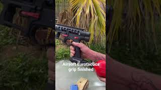 Airsoft Eurotactics grip finished [upl. by Frederigo]